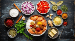 Chicken Tikka Masala ingredients