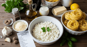 Cottage Cheese Alfredo