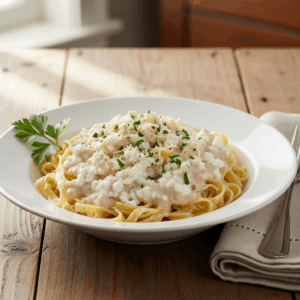 Cottage Cheese Alfredo