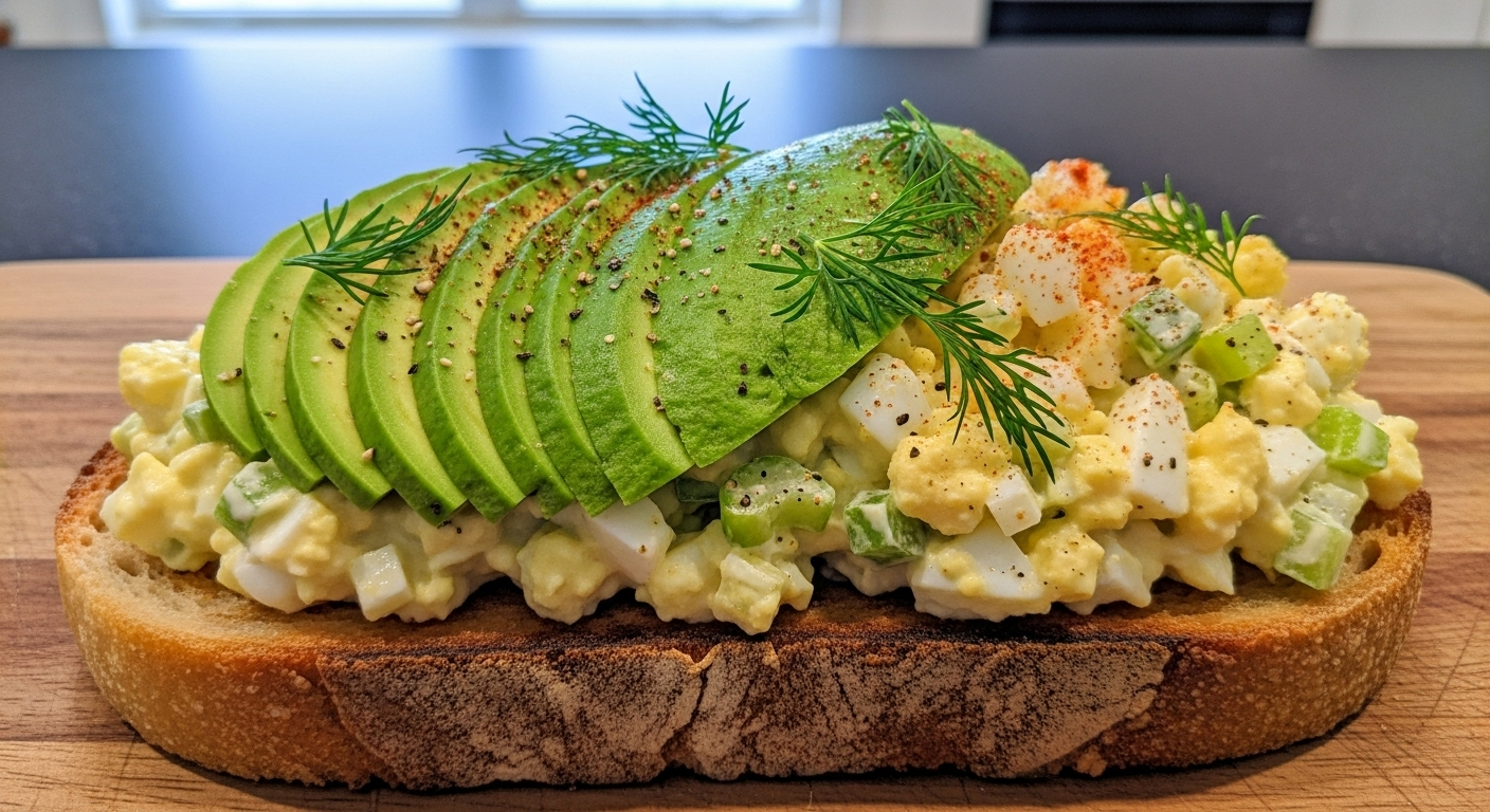 Egg Salad Avocado Toast