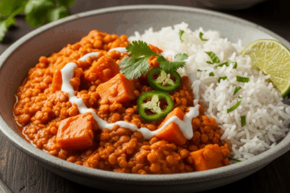 Lentil & Sweet Potato Curry