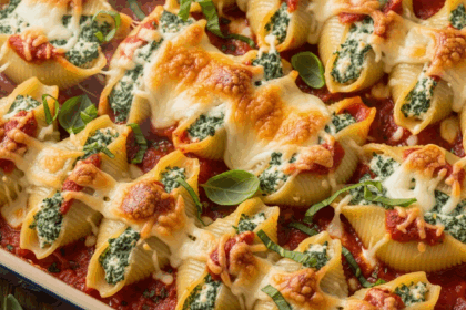 Spinach & Ricotta Stuffed Shells
