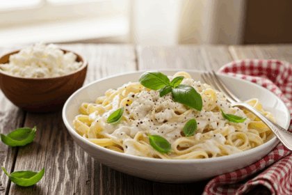 Cottage Cheese Alfredo
