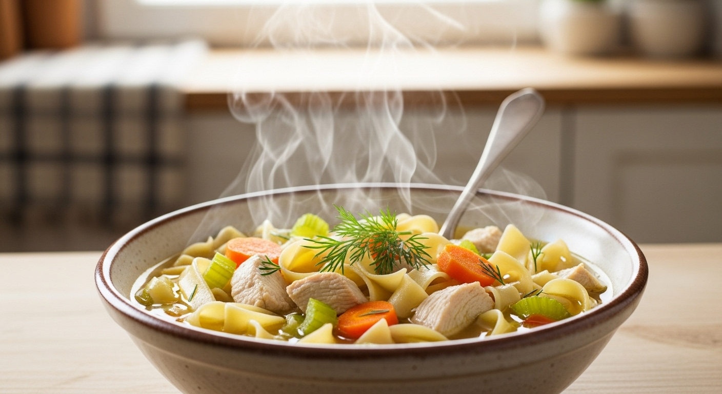 Healing Chicken Noodle Soup