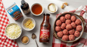 BBQ Meatballs ingredients