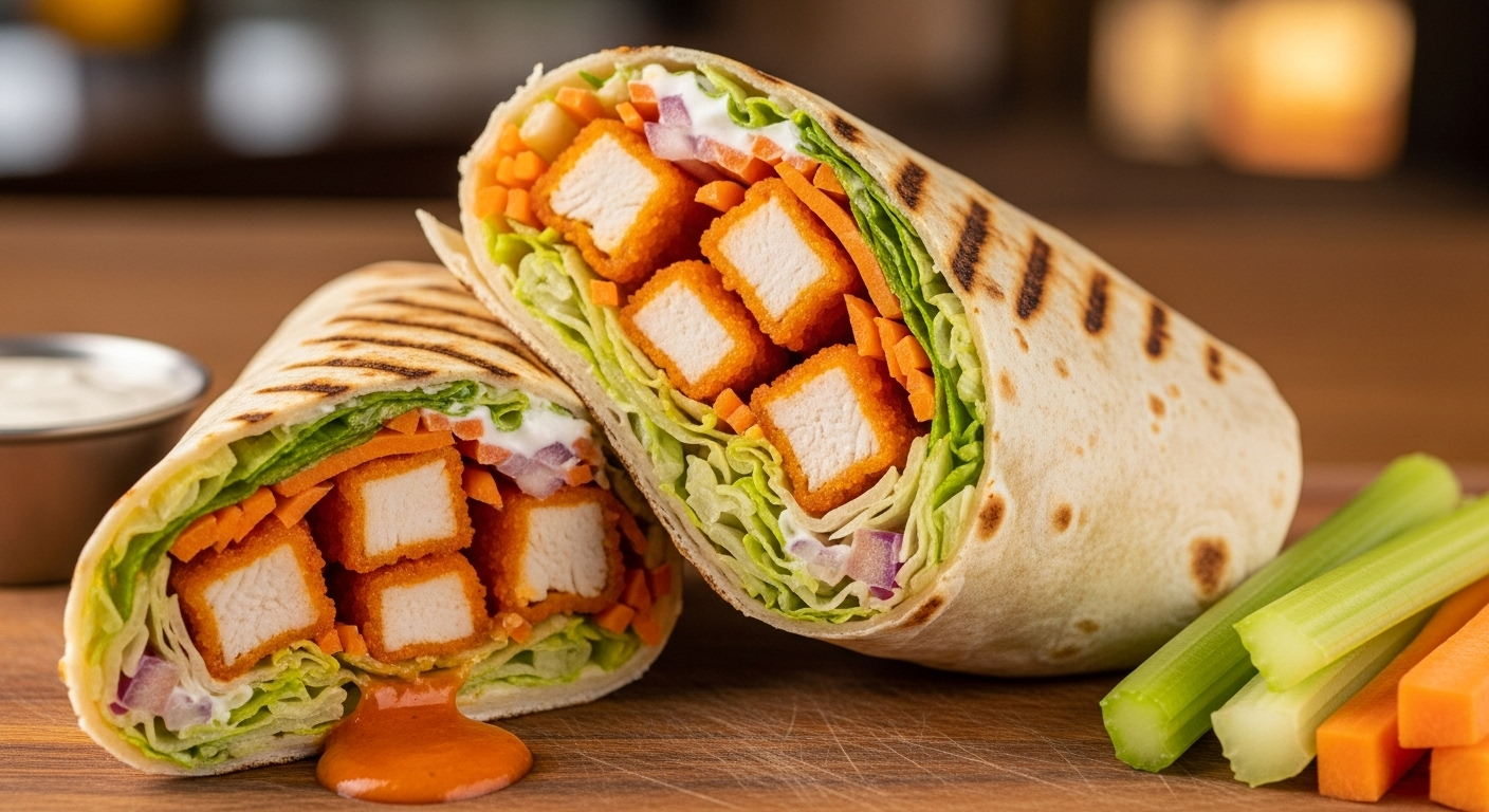 Buffalo Chicken Wrap.