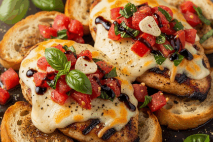 Cheesy Bruschetta Chicken