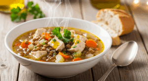 Chicken & Lentil Soup