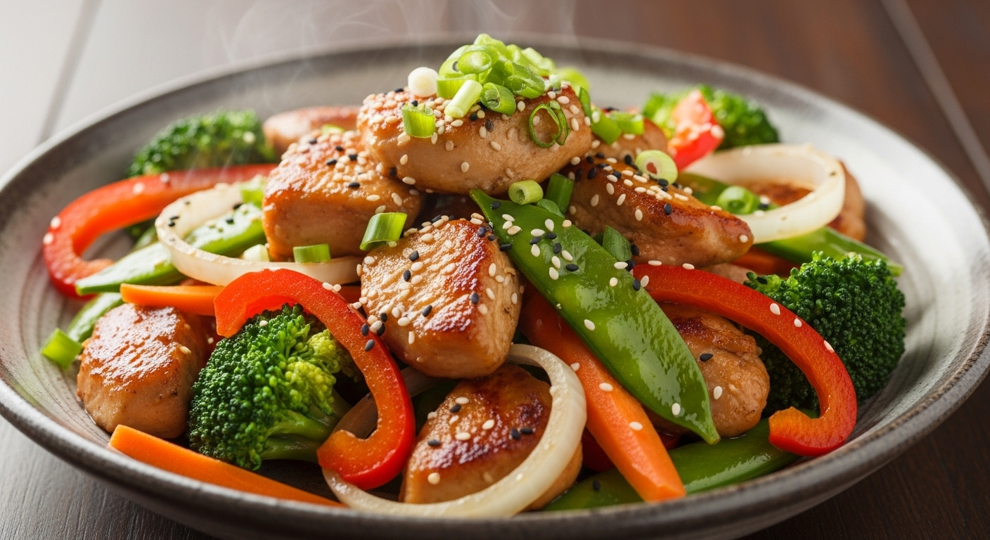 Chicken Stir Fry with Vegetables