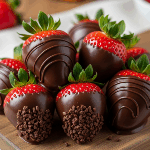 Chocolate-Dipped Strawberries