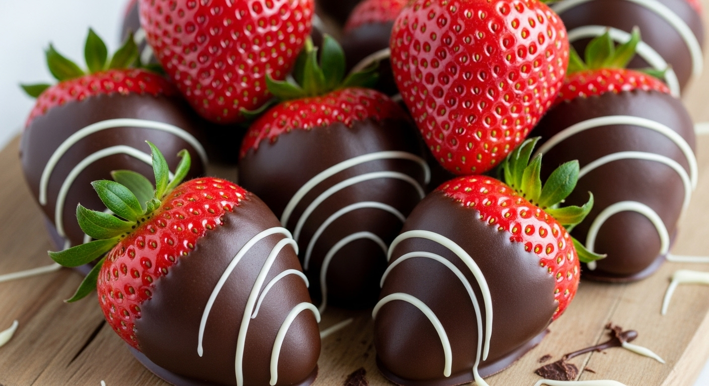 Chocolate-Dipped Strawberries