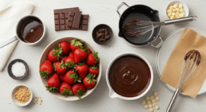 Chocolate-Dipped Strawberries