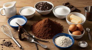 Chocolate Truffle Cake ingredients
