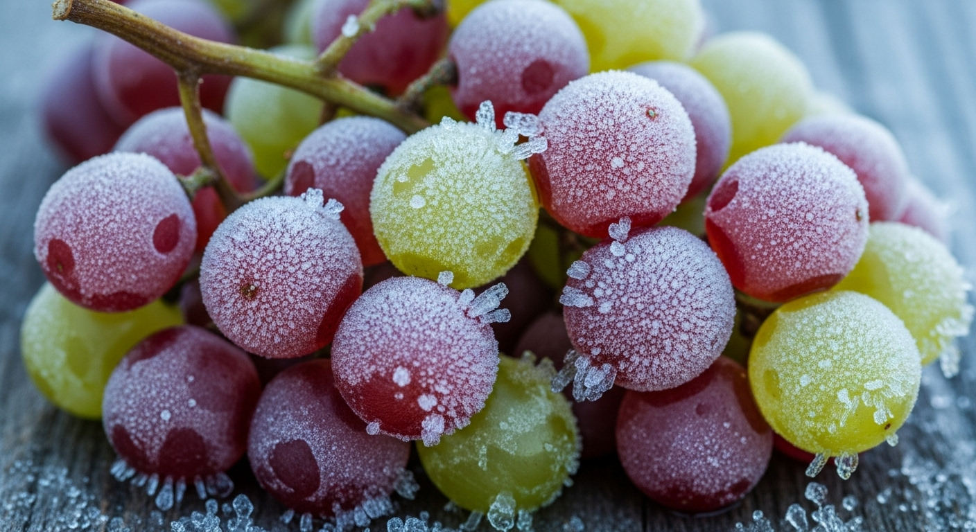 Frozen Grapes
