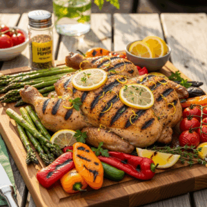 Grilled Lemon Pepper Chicken