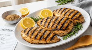 Grilled Lemon Pepper Chicken