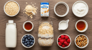 High-Protein Overnight Oats