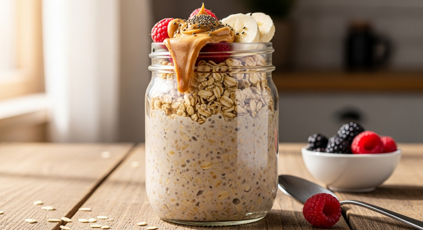 High-Protein Overnight Oats