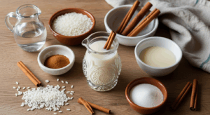 Horchata ingredients