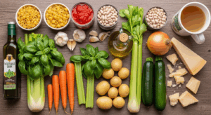 Minestrone Soup ingredients