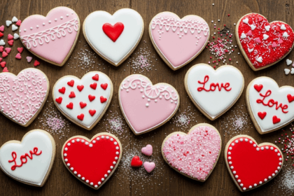 Valentine’s Heart Sugar Cookies