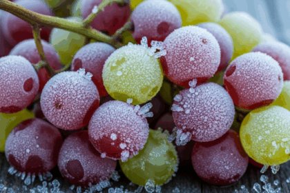 Frozen Grapes