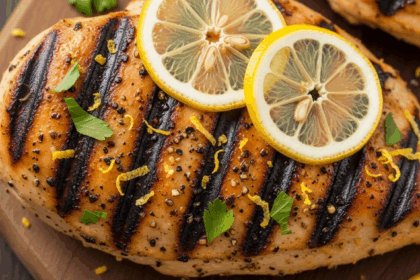 Grilled Lemon Pepper Chicken
