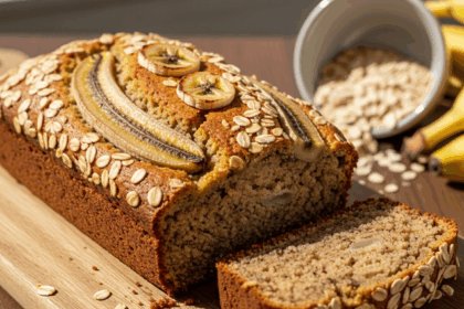 Oat Flour Banana Bread