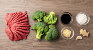 5-Ingredient Beef and Broccoli ingredients