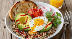 Avocado & Egg Breakfast Bowl ingredients
