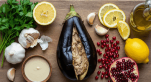 Baba Ganoush ingredients