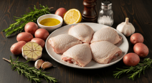 Baked Chicken Thighs