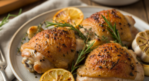 Baked Chicken Thighs