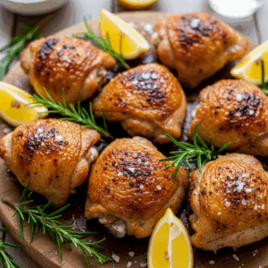 Baked Chicken Thighs