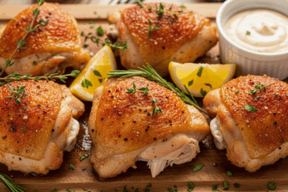 Baked Chicken Thighs