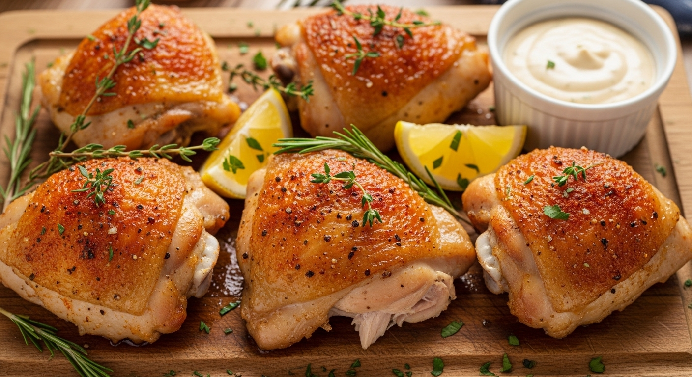Baked Chicken Thighs