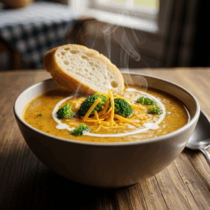 Broccoli-Cheddar-Soup