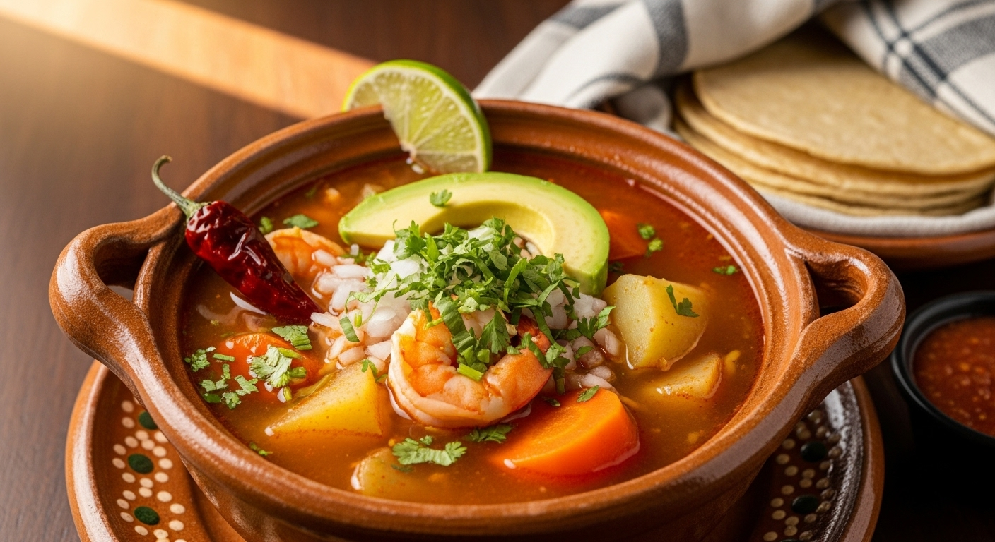 Caldo de Camarones