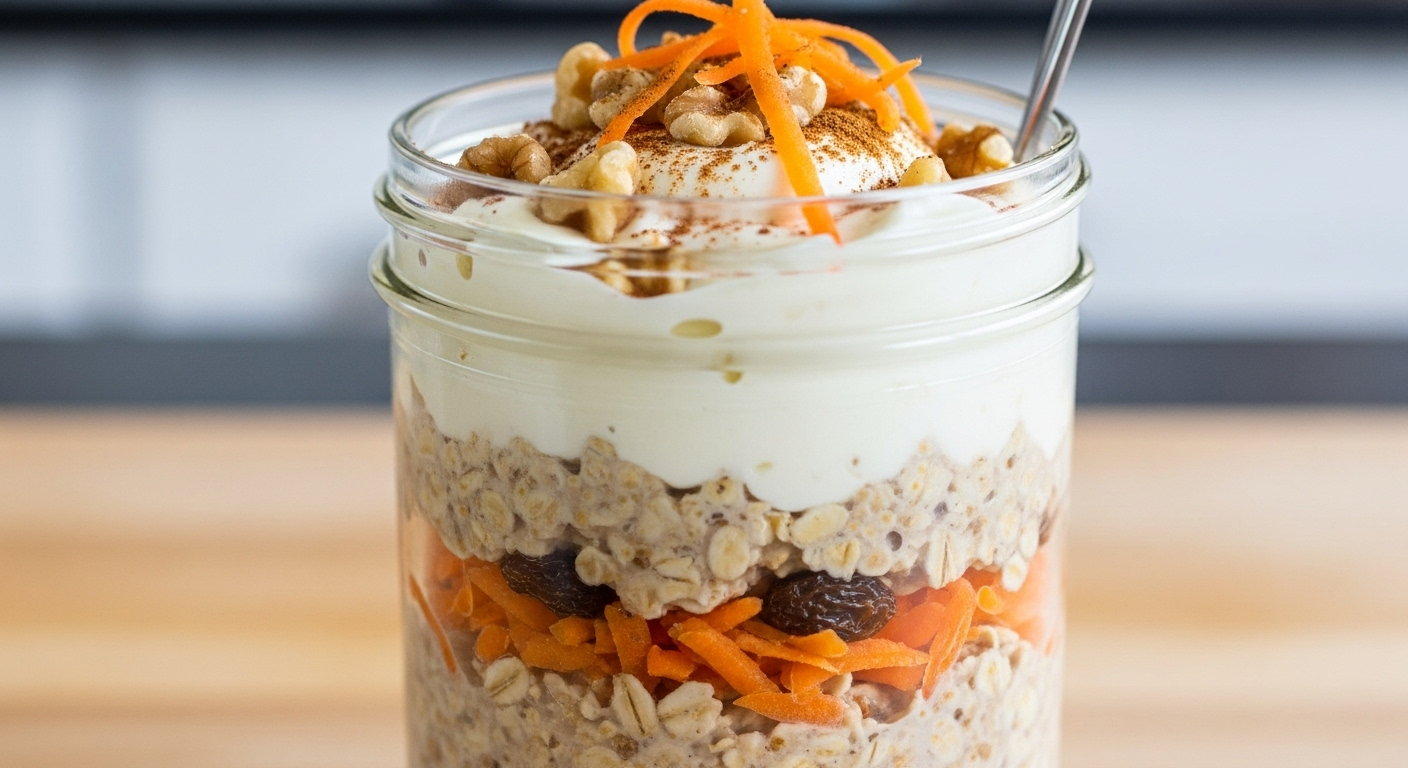 Carrot Cake Overnight Oats