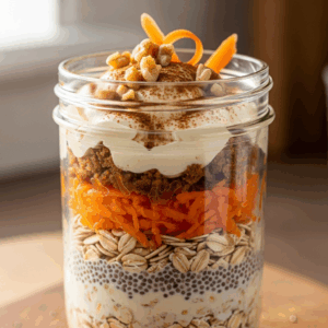 Carrot Cake Overnight Oats