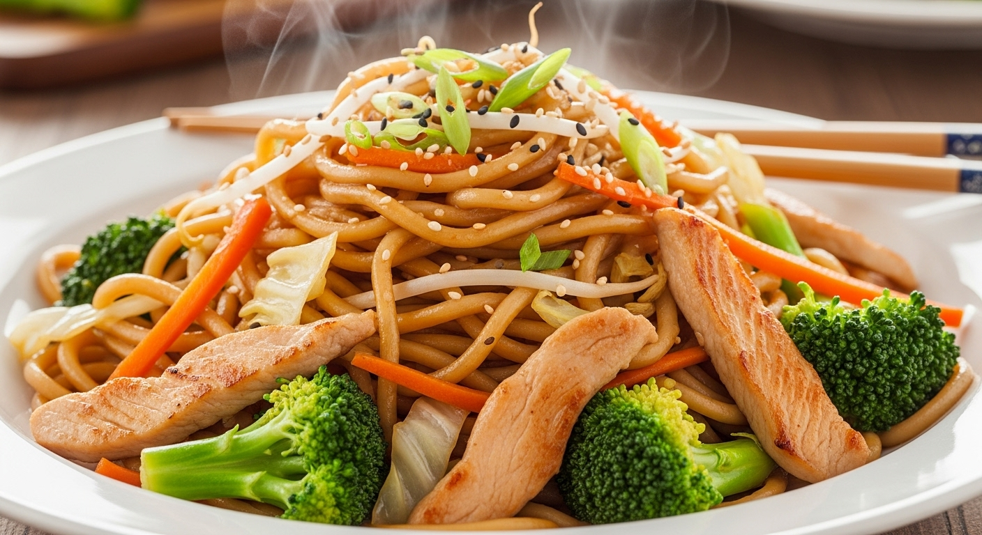 Chicken Lo Mein