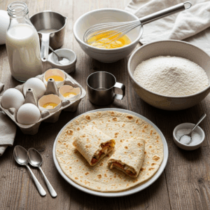 Coconut Flour Wraps ingredients
