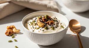 Coconut Milk Yogurt with Nuts & Seeds