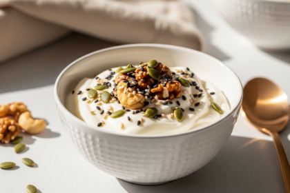 Coconut Milk Yogurt with Nuts & Seeds