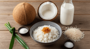 Coconut Rice ingredients