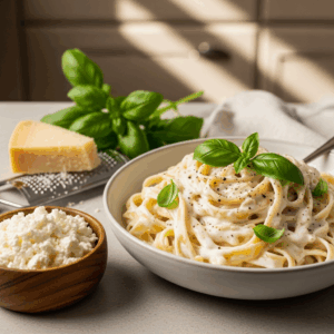 Cottage Cheese Alfredo