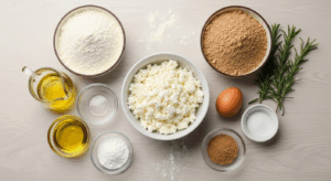 Cottage-Cheese-Flatbread-ingredients
