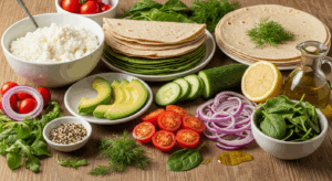 Cottage-Cheese-Wraps-ingredients