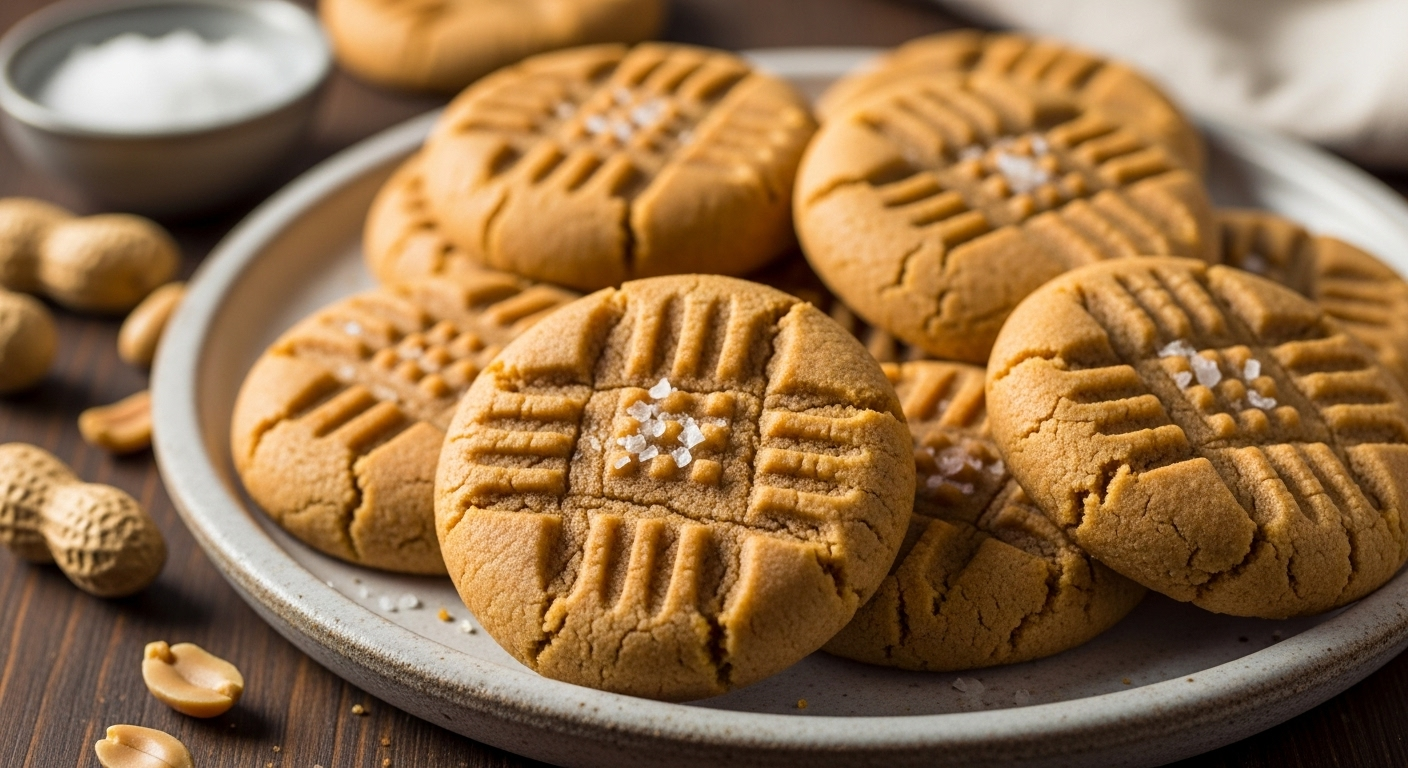 Egg-Free Keto Peanut Butter Cookies