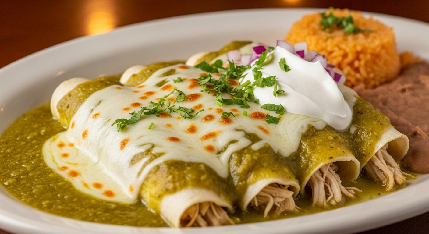 Enchiladas-Verde